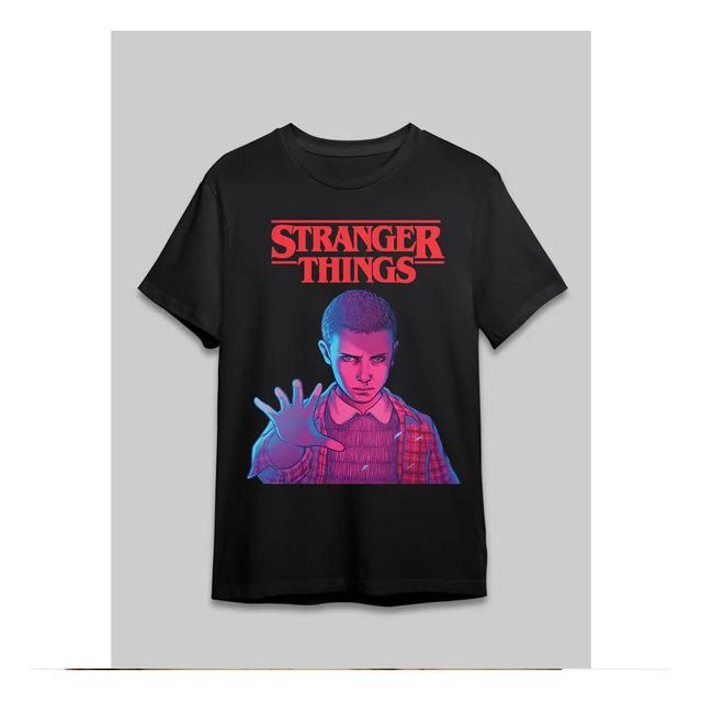 Unisex T-shirt with Stranger Things Eleven Print XXXL