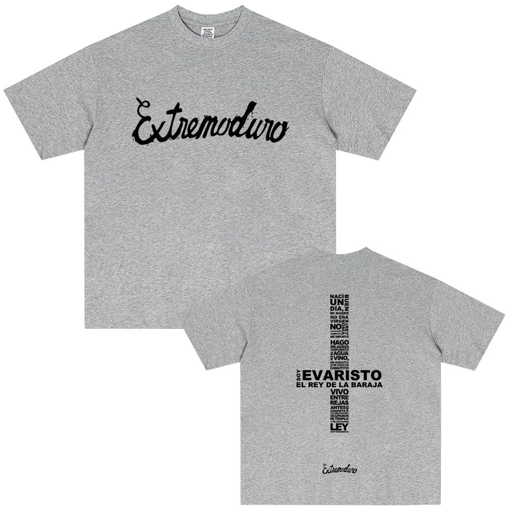 Limited Rock Band Extremoduro Tshirts Men Women Fashion Gothic Oversized T Shirts Male Casual Vintage Short Sleeve Tee Shirt