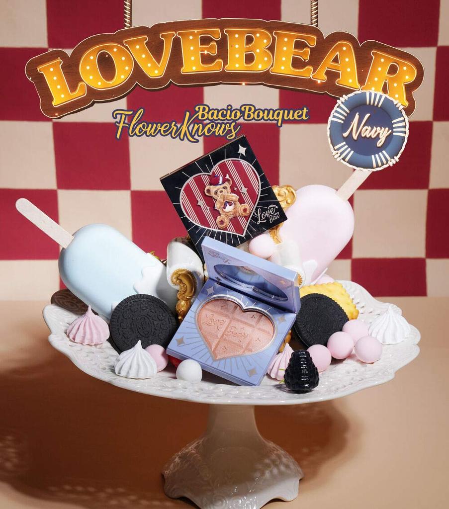 Flower Knows LoveBear Blush (Hazelnut Chocolate) 1 Piece