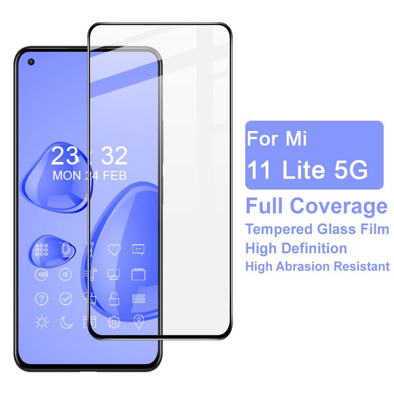 

IMAK Pro+ Series Anti-explosion Full Screen Coverage Tempered Glass Screen Protector for Xiaomi Mi 11 Lite 4G/5G/11 Lite 5G NE Type A
