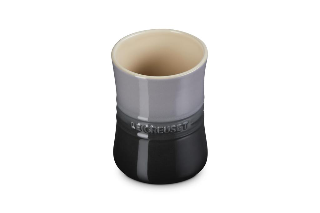 LE CREUSET Utensil Clock, Small, Flint, Kitchen Utensil Holder [Official Japanese Product]