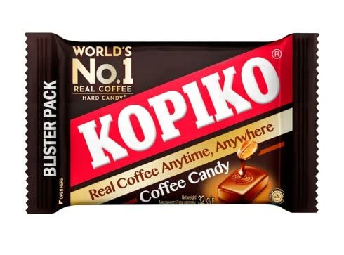 PrimeSellerJapan KOPIKO Coffee Candy Brista Pack 32g 8 Pieces X8 Sets Korean Drama Snacks Candy