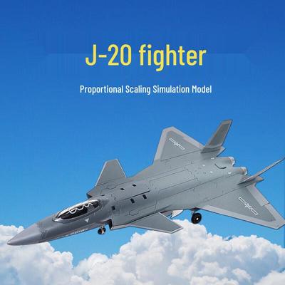 Model w skali myśliwca J-20