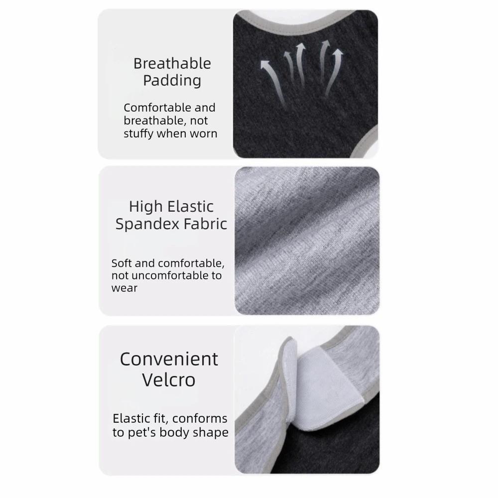 Adjustable Pet Physiological Pants Sleeveless Dog Recovery Suit Postoperative Bodysuit Indoor Use