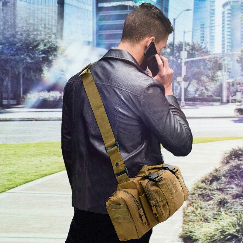 MOLLE Tactical Multi-Function Waist Bag for Outdoor Fishing & Camera Storage