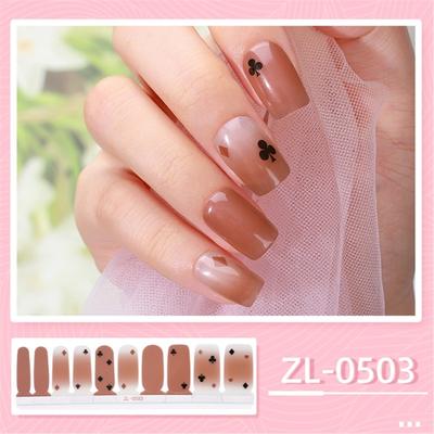 1 Sheet Nail Stickers Nail Strips Self-Adhesive DIY Nail Art Perfect for Nail Enthusiasts and Professional Manicurists