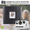 Kinokoo Polaroid GO 288-Taschen-Fotoalbum für Polaroid GO Sofortbildkamera, PU-Leder Großes Kapazitätsalbum für Polaroid GO Kamerafilm, 2,62 x 2,12 Zoll
