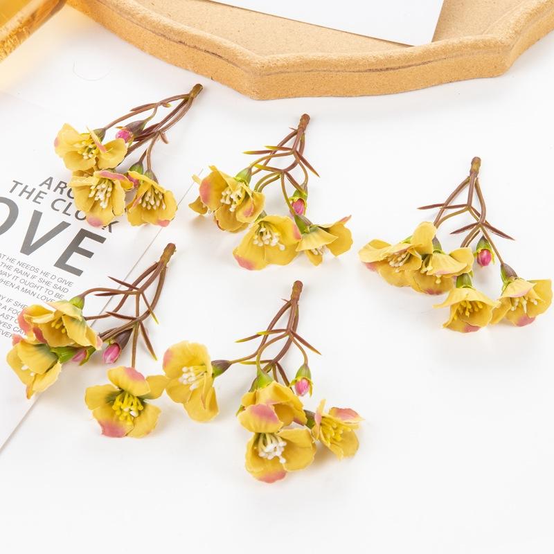DIY Handmade Headdress Accessories Semi-finished Simulation Bouquet Flowers Shoes Hats Hair Clips Clothing Clothing Accessories Elegance Fake Flowers