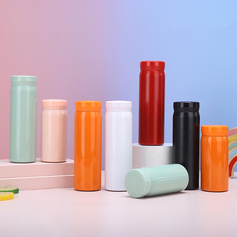 304 Stainless Steel Mini Cup Thermos Cup Convenient Pocket Cup Vacuum Cup Small Capacity Gift Water Cup 200/300ml