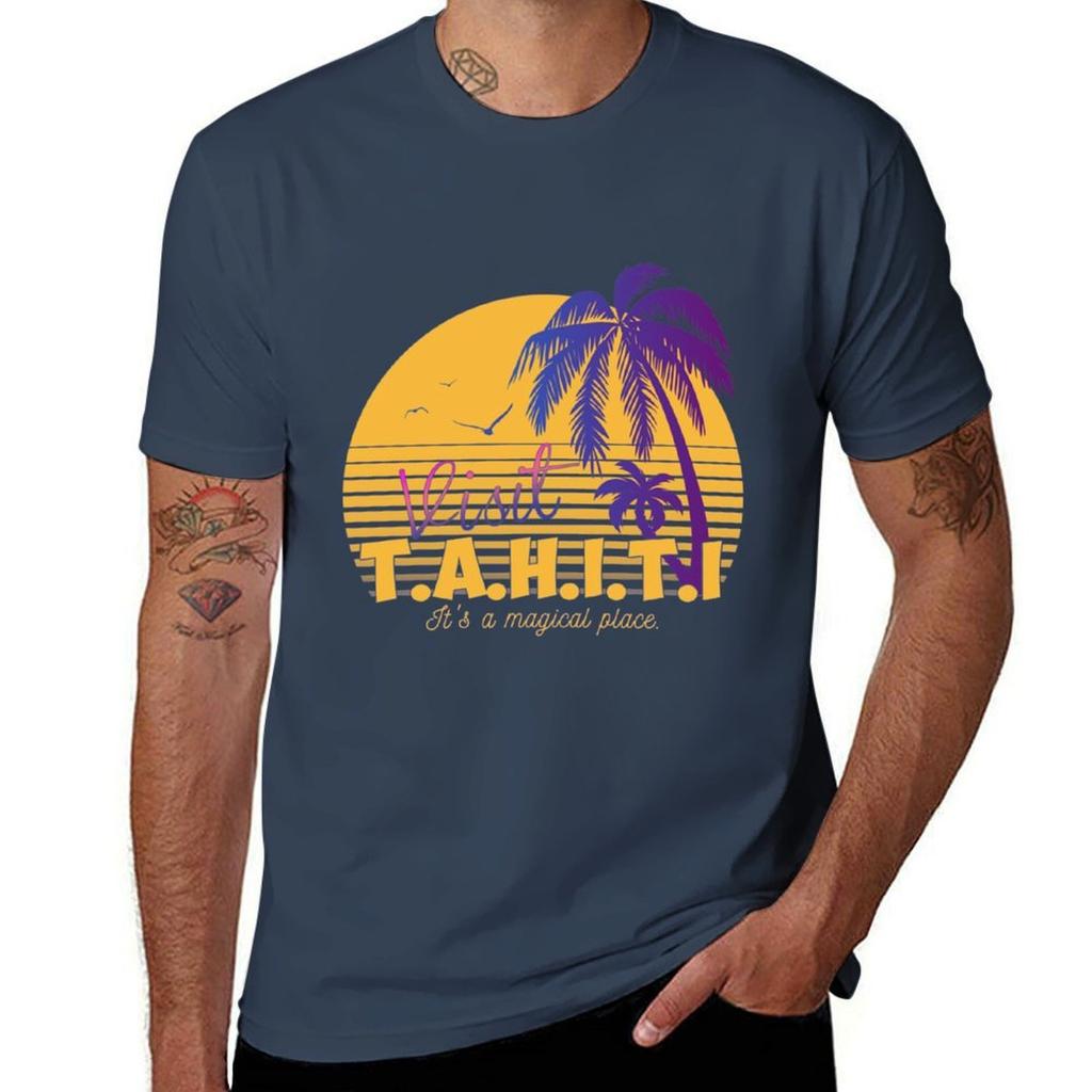 Magical Tahiti Aos Sheild Tshirt Essential Solid Color Tshirt