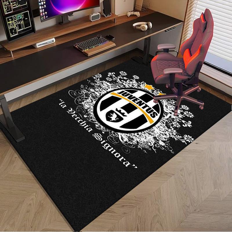 Football Football Crest Printed Area Rug for Office, Chair Rug, Decorative Carpet Floor Mat, Large Size Fan gifts Christmas gifts