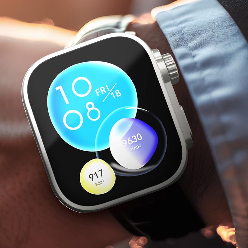 Change To Ultra Case for Huawei Watch Fit 3 4 4Pro Tempered Glass Cases Screen Protector for Huawei Fit4 Fit3 Upgrade To Ultra 2