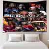 King Of The Rapper Tapestry Hanging for Bedroom,Livingroom, Playroom,Decor Art Room Wall Tapestry Holiday and Birthday Gifts