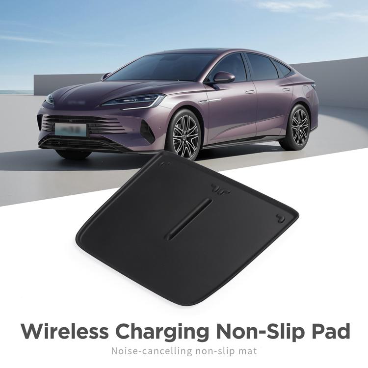 For BYD Seal EV Version Anti-skid Pad Car Phone Wireless Charging Anti Dirt Pad Models Silicone Auto Accessories