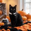 Adjustable Buckle Ghost Pumpkin Pet Collar Decorative Pet Neck Ring  Halloween Party