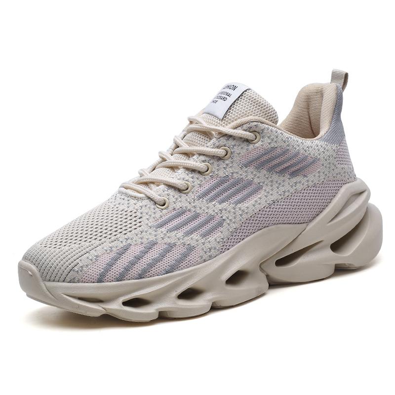 Men Platform Sneakers Ultra Light Running Shoes Fashion Casual Shoes Breathable Walking Shoes Non-Slip Fitness Training Shoes