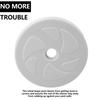 1PC C6 Large Wheel C-6 C6 Easy To Install Fast Connection White