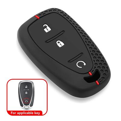 Silikónový obal na kľúč od auta pre Chevrolet Malibu Blazer Traverse Cruze Spark Sonic Camaro Volt Bolt Trax Seeker Onix Equino Orlando