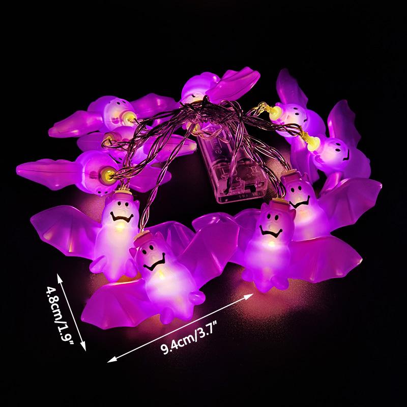 1.5M 10LED Halloween Decorations Light Pumpkin Ghost Skull String Lights for Home Outdoor Indoor Halloween Festival Party Decor