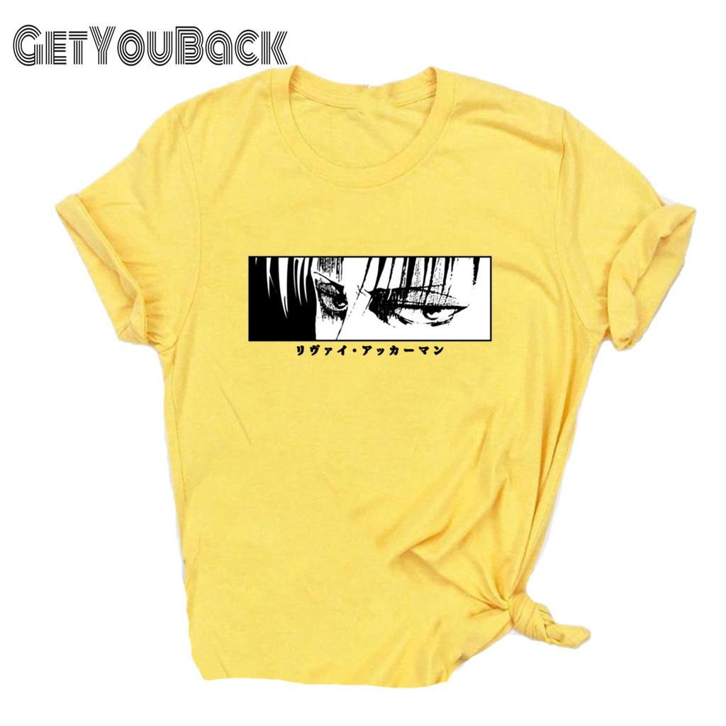 

Аниме Атака титанов смешная черная женская футболка женская O-образная горловина Harajuku унисексga 90S топы футболка женская одежда, Прямая поставка унисекс 4XL