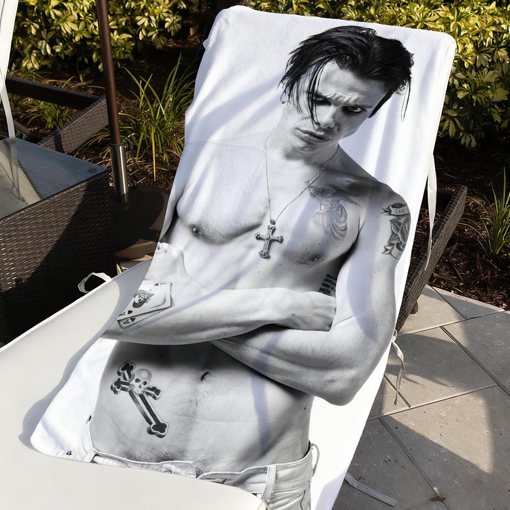 Singer Y-Yungblud Idols Towel For Swim Yoga Gym Quick Drying Soft and skin-friendly Beach Towels All-Season