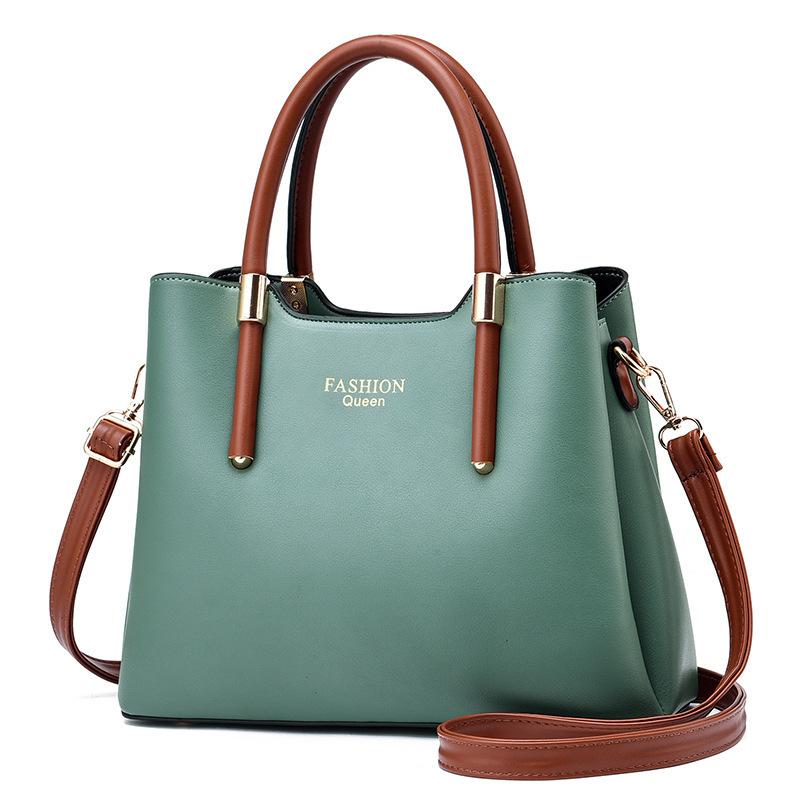 

Women s bag women s bag handbag fashion mother shoulder bag large capacity bag women messenger bag зелений