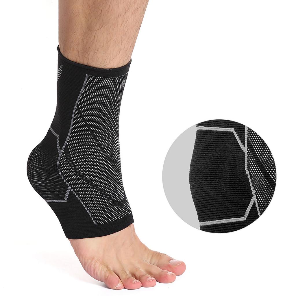 Knöchelbandage Elastische Kompression Achillessehnen-Stützbandage Bei Schwellungen Plantarfasziitis-Linderung