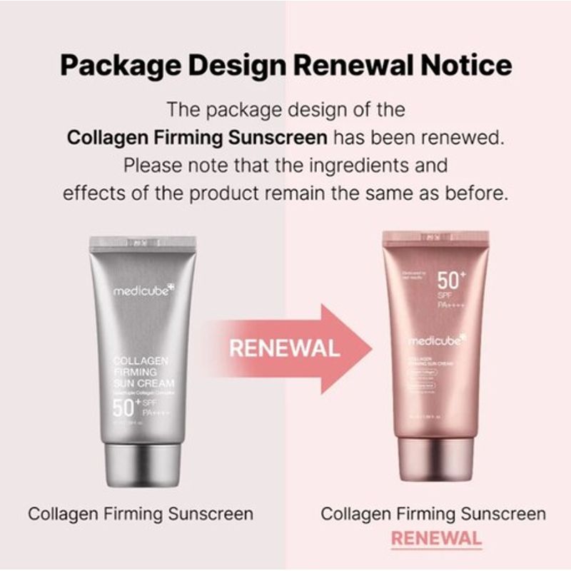 [MEDICUBE] Collagen Firming Sun Cream 50+SPF PA++++ 50ml