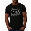 Cotton   Unisex Science Emc Formula Graphic TShirt Chemistry Lab Test Tube Print Casual Short Sleeve Tee Tops
