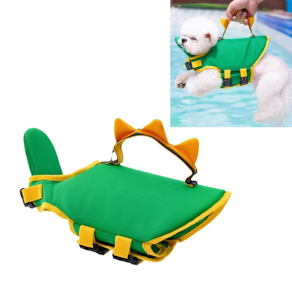 Thickened Dog Swimming Vest Animal Shaped Dog Swim Suit Pet Water Life Vest Beach Activity
