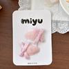 Cartoon Embroidery Children's Hairpin Cute Mushroom Girl Bangs Side Clip Hairpin Hair Clip Kids Hair Accessories Headwear
