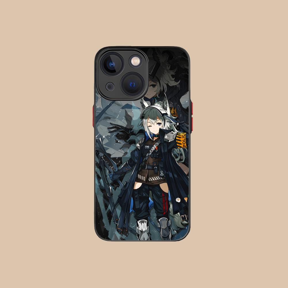 Arknights Grani Silicone Mobile Phone Case for iPhone 17 16 15 14 13 12 11 X XR XS Air Pro Max Plus Mini Colorful Cover