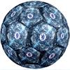 Chelsea FC Theme Soccer Ball Size 5 Soccer Ball Soft Touch Professional Training Football for Outdoor Sports