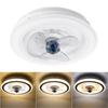 AC220V 72W Intelligent LED Ceiling Fan Lamp Creative Invisible Integrated Fan Light Silent Stepless Chandelier Fan
