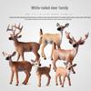 Cross-Border Christmas Wildlife Deer Model Cake Decoration Set