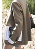 Women's Loose Korean Style Suit Jacket - Spring/Autumn High-End Streetwear Niche Design