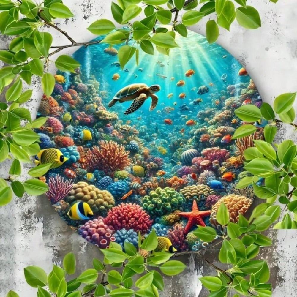 Retro 2D Metal Wall Art Anti-corrosion Indoor Outdoor Decor