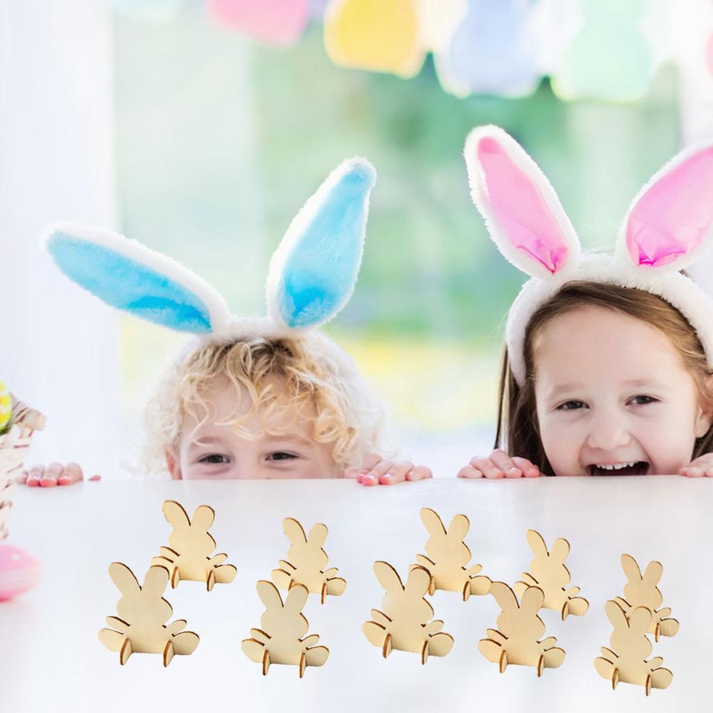 Hot-selling Easter Handmade Wooden Pieces