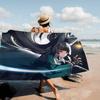 Zenless Zone Zero Hoshimi Miyabi Microfiber Beach Towel Absorbent Quick Dry Soft Yoga Swimming Resort Mountain Climbing Towel