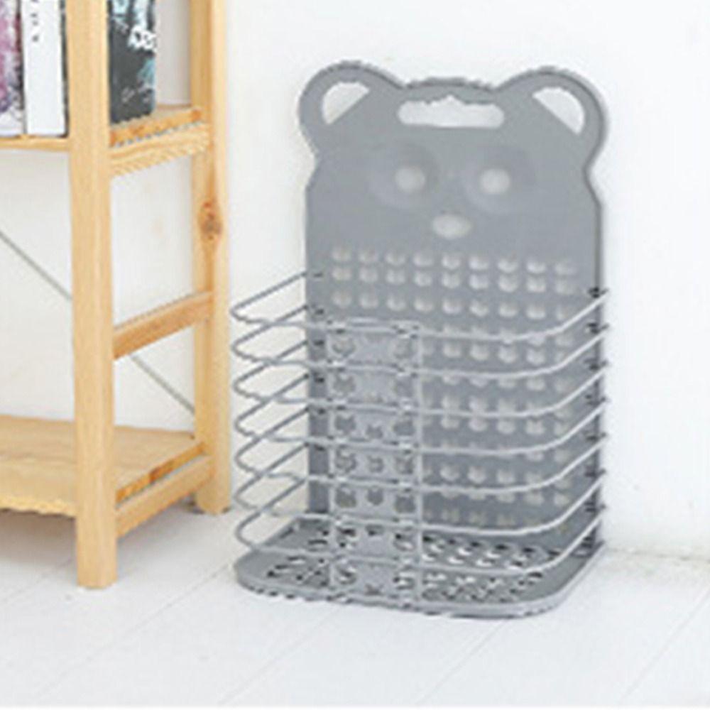 Складная настенная корзина для белья Пластиковый органайзер для грязной одежды Бытовой