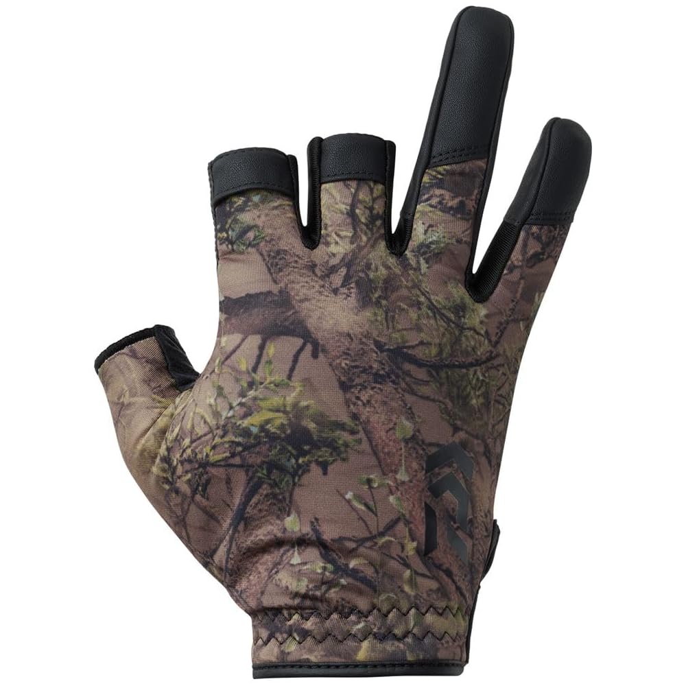 Daiwa DG-6525W Cold Weather Game Gloves 3-Finger Cut Real Lake Size L