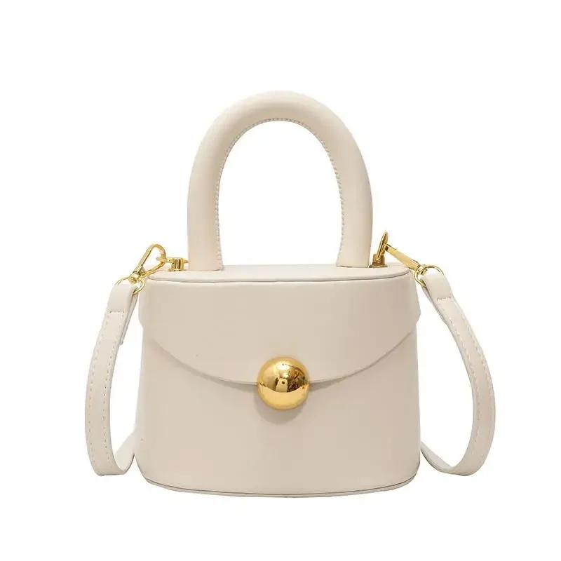 French style box bag feminine spring/summer new fashion versatile girls pretty texture plutonium one shoulder crossbody bag
