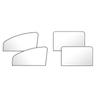 Universal Magnetic Car Sunshade: Rear Row Diamond Pattern for Child Sun Protection & Heat Insulation
