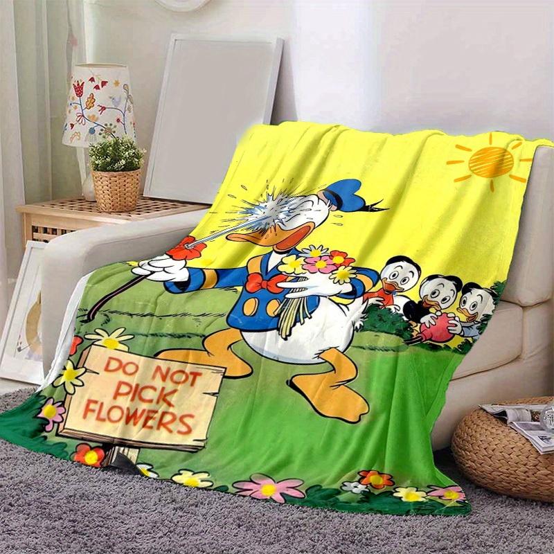 

1pc, Disney Donald Duck Blanket Home Decor, Couch Throw, Travel Blanket, Camping Blanket, Gift for Friends 80x120cm