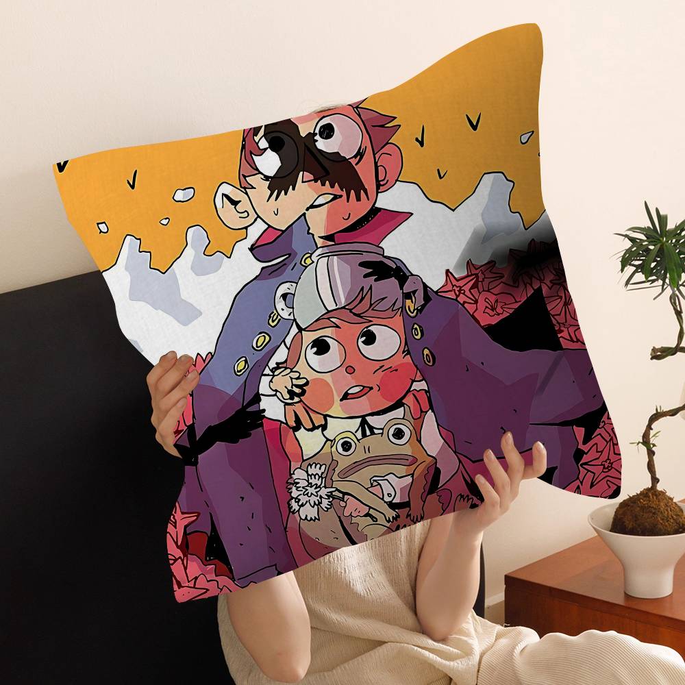Anime O-Over The G-Garden W-Wall Cushion Cover Inches Farmhouse Decor Home Throw Pillow Covers For Couch Decorations