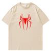 Loose And Comfortable Short Sleeves Unisex Unisex Oversized Clothes Summer New Cotton Unisexs Tshirts Spider Pattern Printed Tees