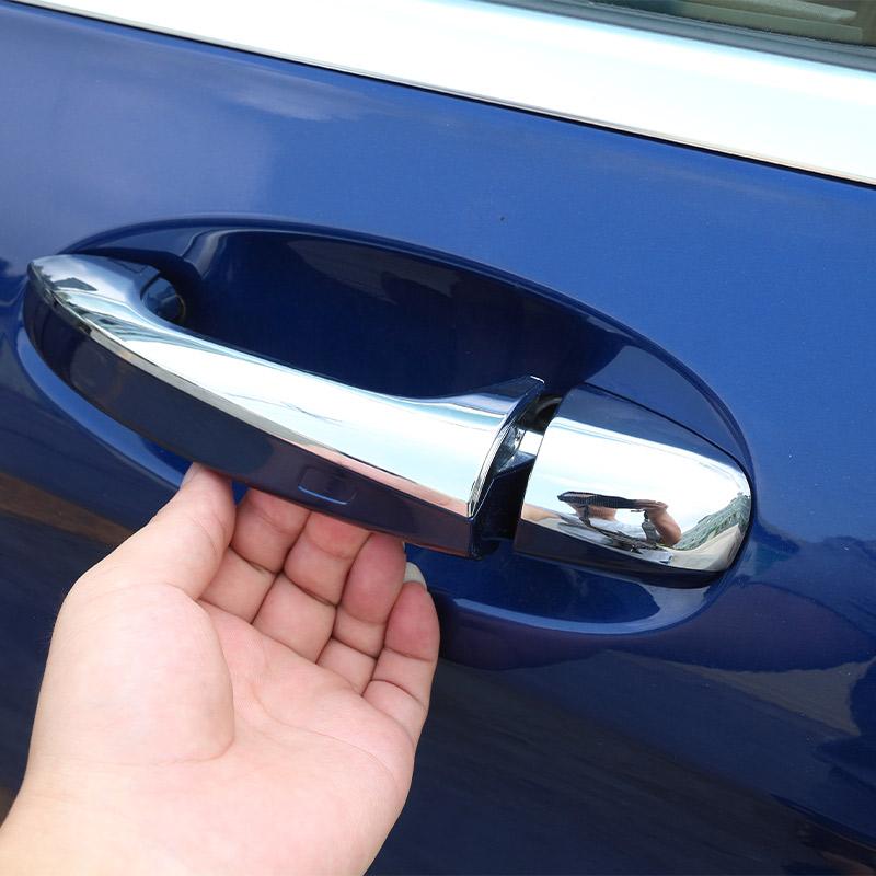 Left Hand Driver For Mercedes Benz E Class W213 2016-2019 GLC X253 C Class W205 2015-2026 ABS Car Door Handle Trim Accessories
