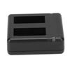 Camera Battery Charger Dual Slot Battery Charger with 2 Batteries for Hero 5 6 7 8 Camera Battery