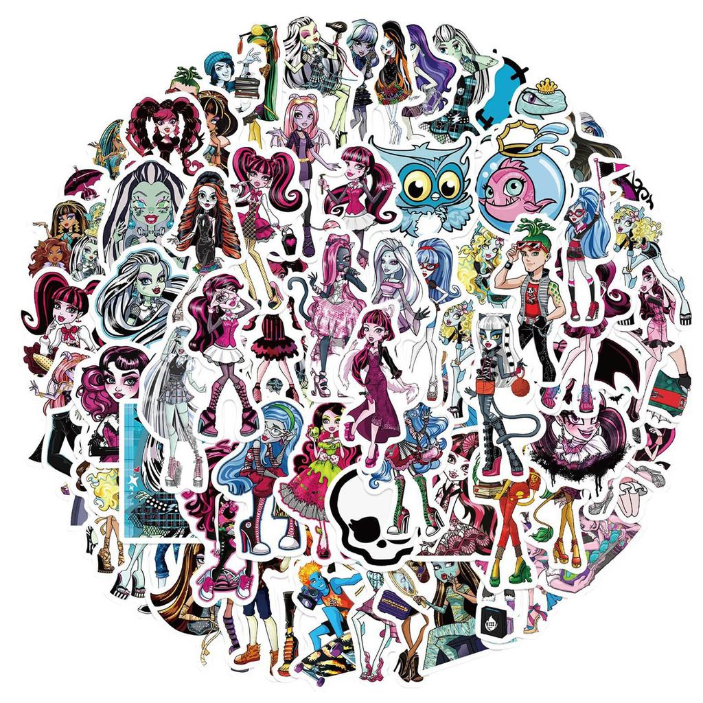 70 japonských kreslených samolepek na střední škole, které zdobí pouzdro na mobilní telefon, pohár na vodu, kufr, ledničku