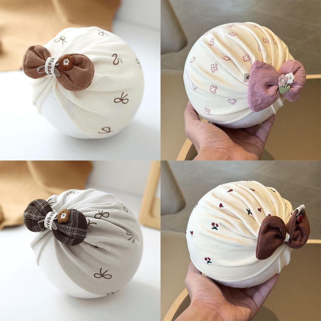 Baby Herbst Winter Schmetterling Schleife Mütze Mit Atmungsaktiver Wärme Für Neugeborene